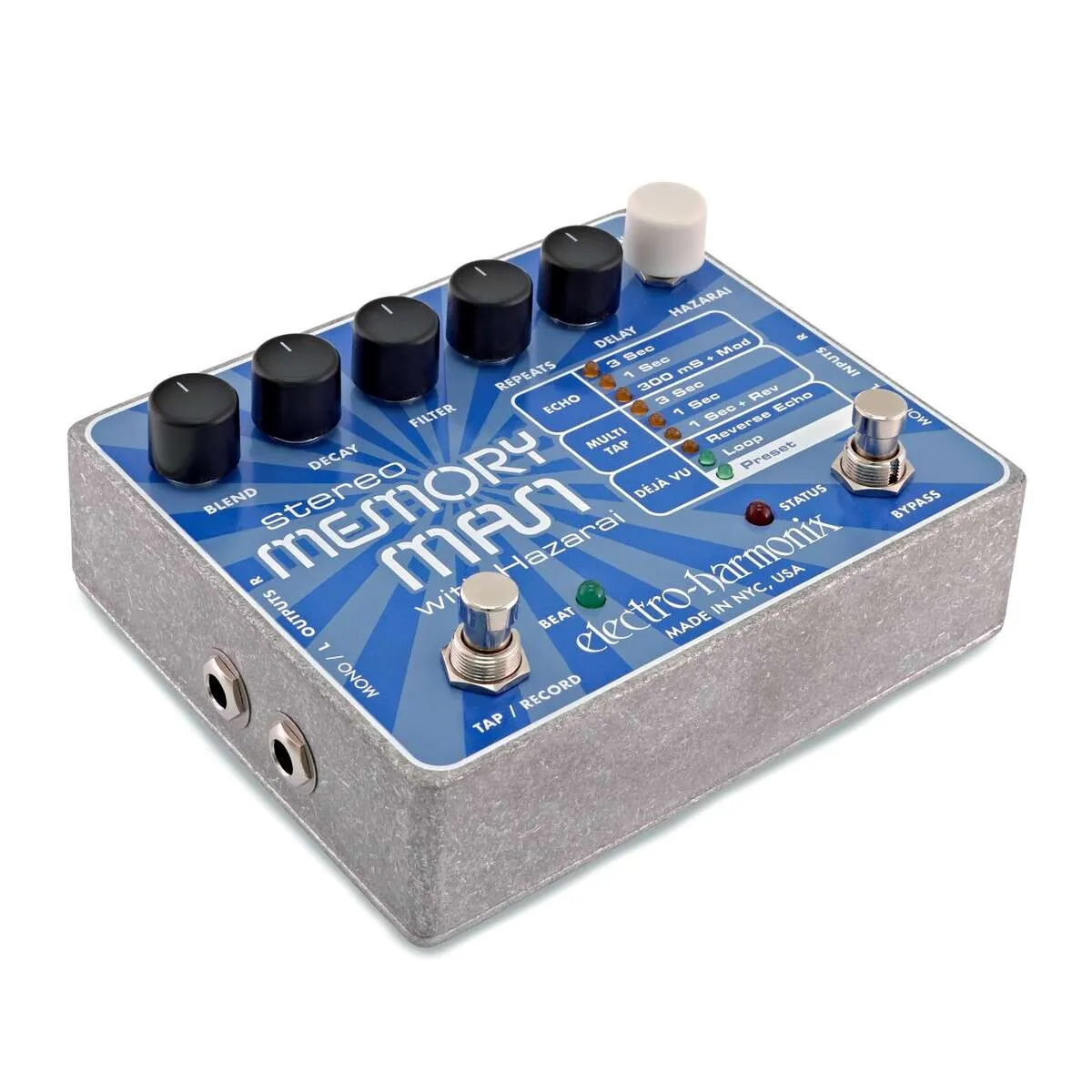 Read more about the article EHX Stereo Memory Man w/ Hazarai